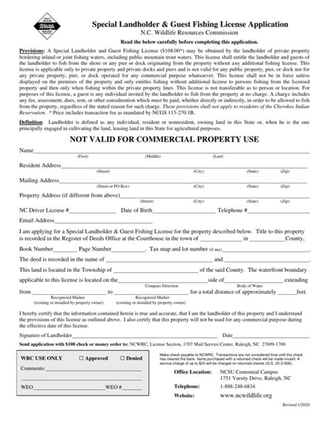 Fishing License & Resources .